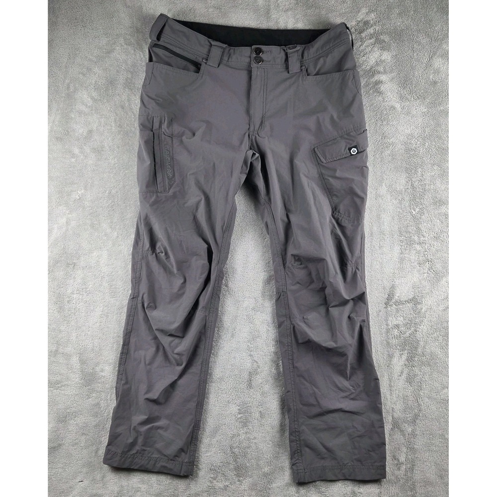 Truewerk T1 Werkpants Cargo Work Gray Pants Mens 34x30 Lightweight Technical